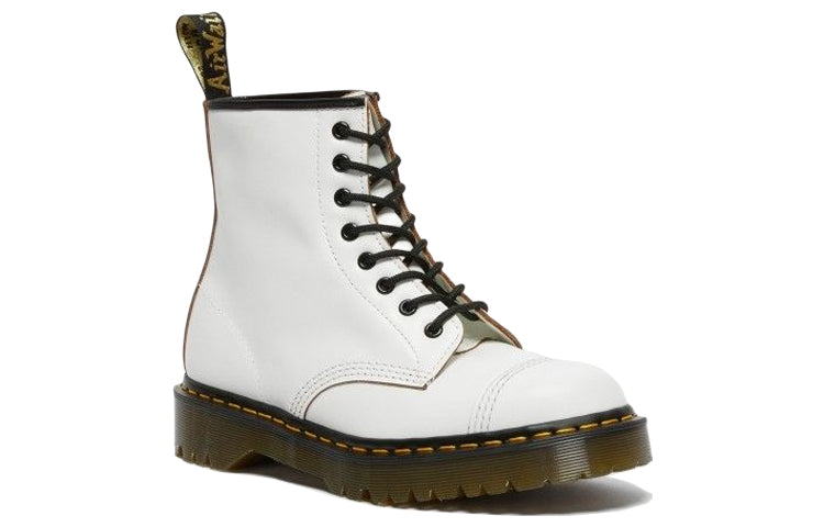 Dr. Martens 1460 Bex Made in England Toe Cap Lace Up Boots 'White' 27386100