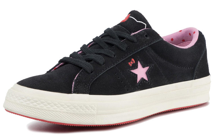 Converse Hello Kitty x One Star Suede Low 'Black' 162938C