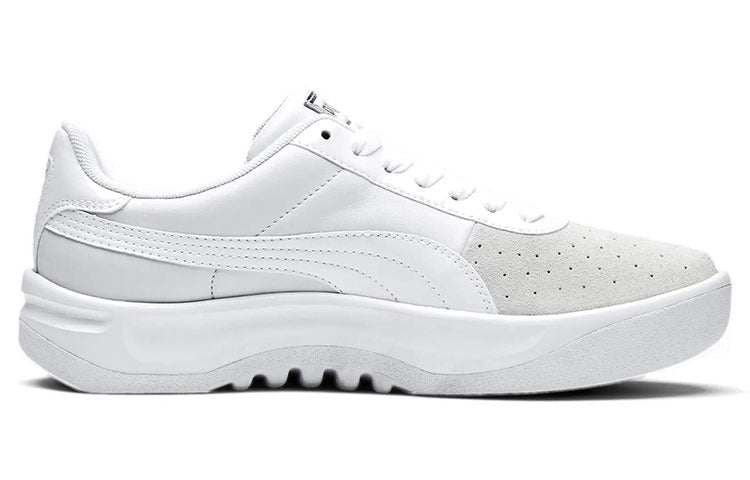 (WMNS) PUMA California Monochrome Low-top White/Grey 369651-02