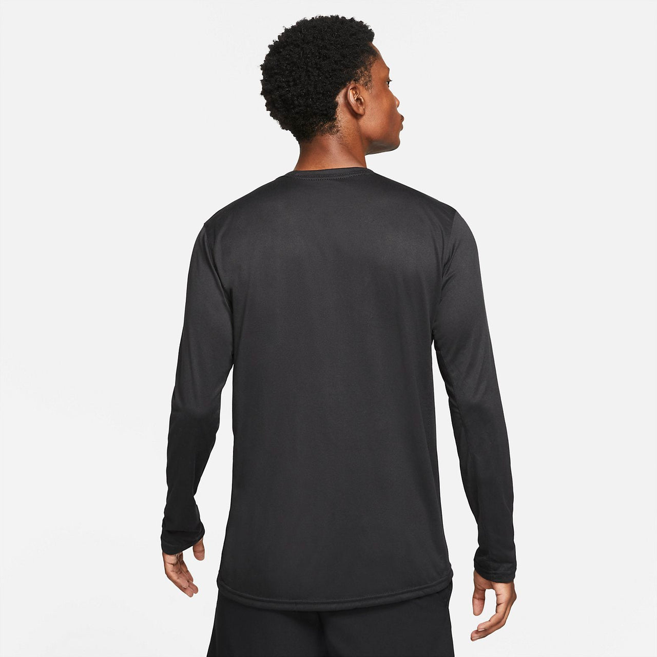 Nike Team Legend Long Sleeve Training Tee 'Black' 727980-010