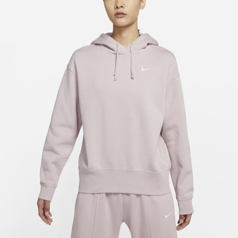 (WMNS) AS W Nike Sportswear Hoodie FLC TREND CHAMPAGNE CZ2591-645
