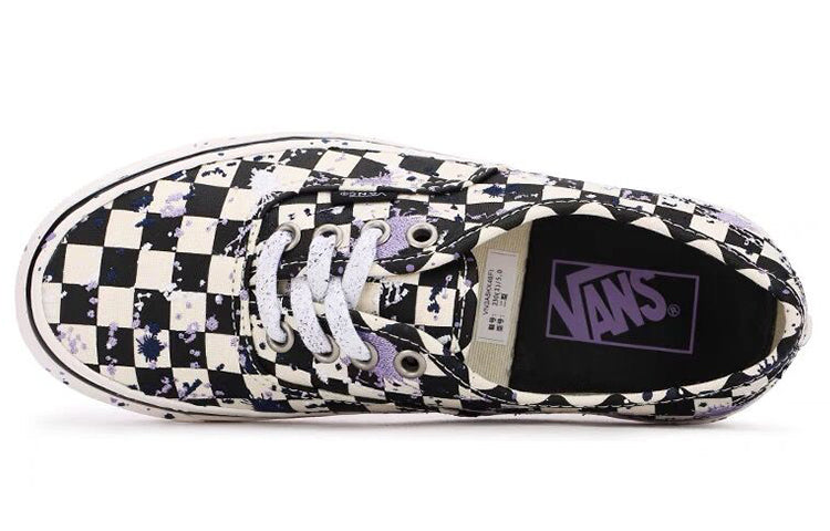 Vans Authentic Sneakers Black White Blackwhitepurple VN0A5KX48FI