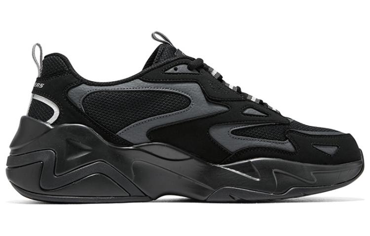 (WMNS) Skechers Stamina V3 Shoes 'Black Grey' 896259-BBK