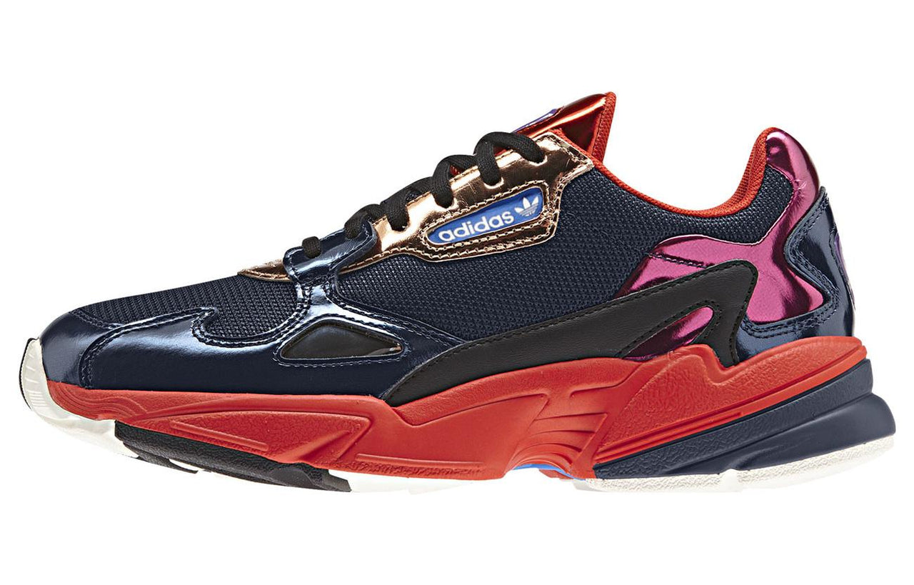 (WMNS) adidas Falcon 'Collegiate Navy Red' CG6632