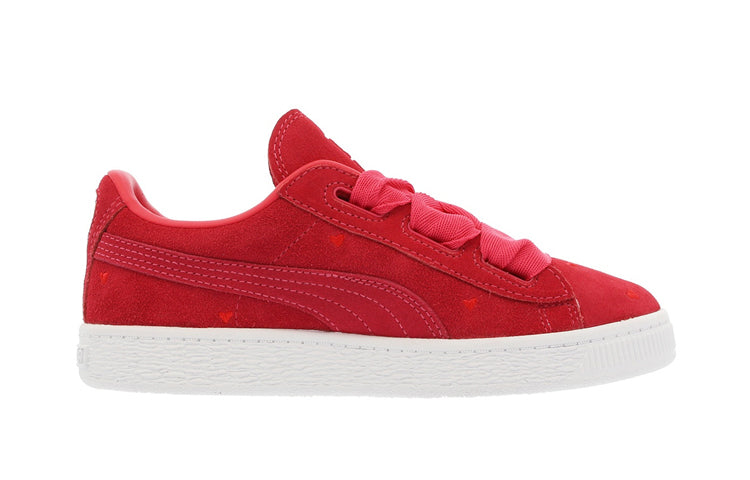(PS) PUMA Suede Heart Ps Sneakers Red 365136-01