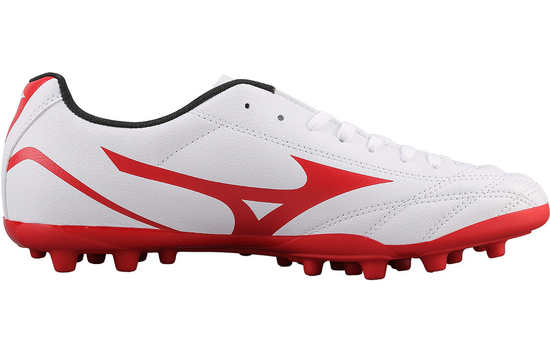 Mizuno Potrero Wide AG Short Nail Soccer Shoes White/Red P1GA189262