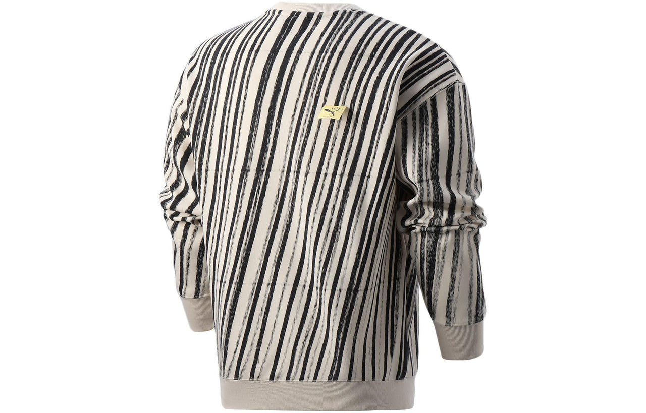 PUMA X Michael Lau AOP Crew Neck SweatShirt 'White' 530359-75