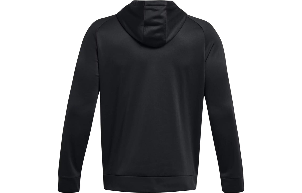 Under Armour Fleece Logo Hoodie 'Black Grey' 1379854-001