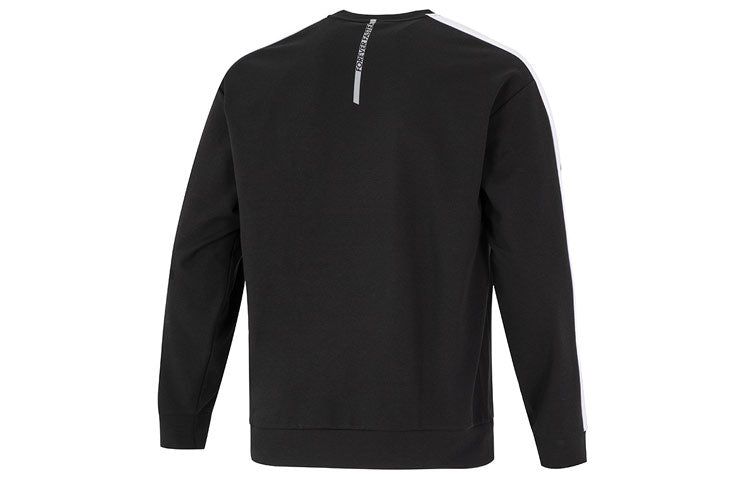 PUMA Suit Crew Neck Logo Sweatshirt 'Black' 538830-56