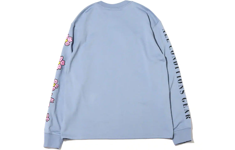 Nike ACG SS22 Flowers Alphabet Printing Casual Long Sleeves Blue DQ4959-493
