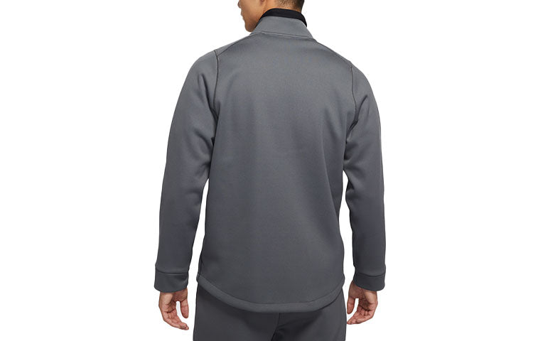 Nike Full-length zipper Cardigan Long Sleeves Training Jacket Gray DM5941-068