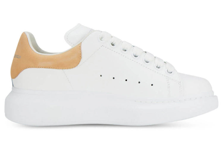 (WMNS) Alexander McQueen Oversized Sneaker 'White Beige' 553770WHGP79254