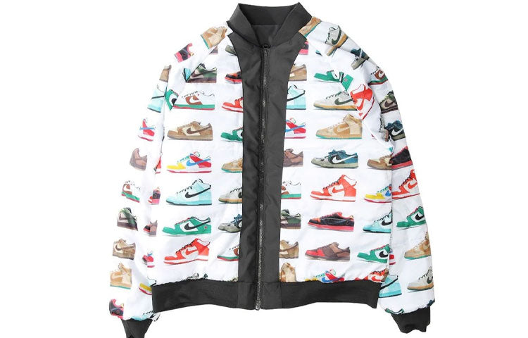 Men's Nike Shoes Reversible Zipper Long Sleeves Jacket Black CV4358-084