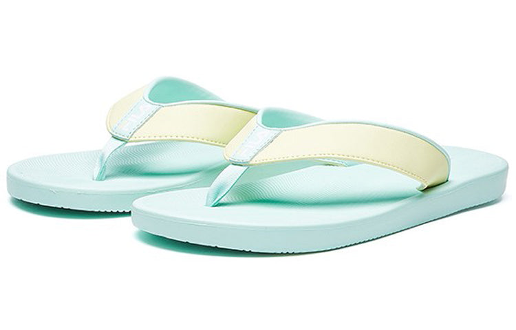 (WMNS) FILA Flip flops GreenYellow F12W024612FWY