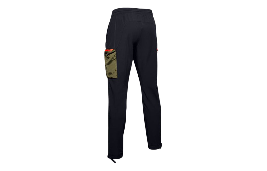 Under Armour Unstoppable Camo Cargo Sweatpants 'Black' 1345541-001