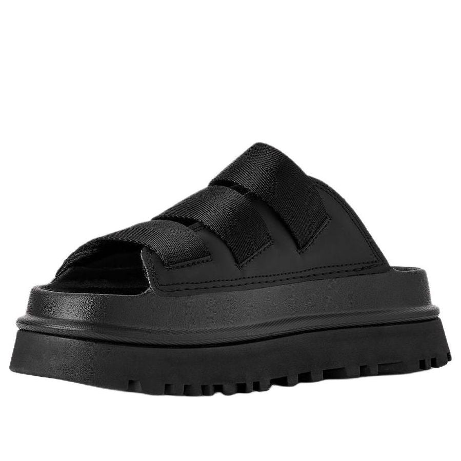 (WMNS) UGG GoldenGlow Slide 'Black' 1167430-BLK