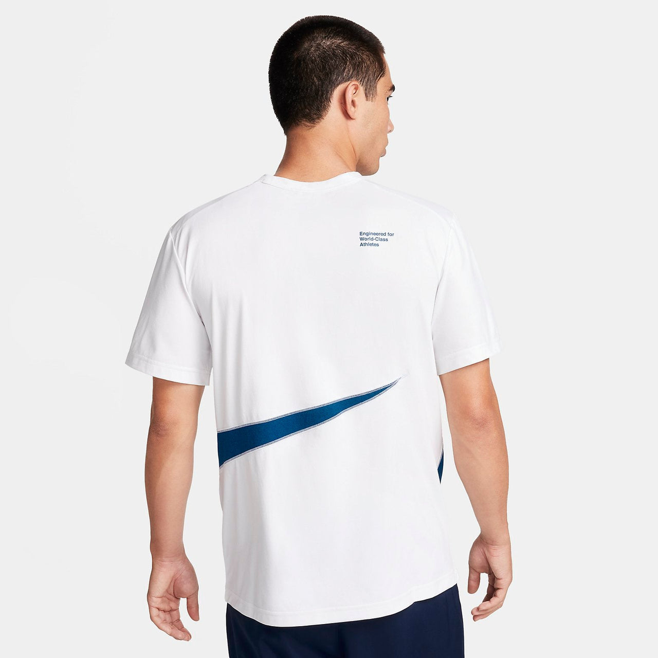 Nike Dri-FIT UV Hyverse T-shirt 'White Blue' FB8580-121