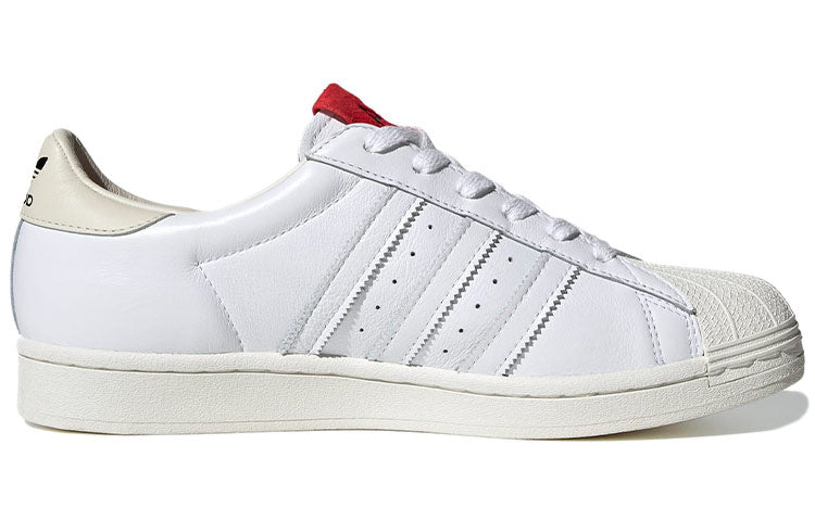 adidas 424 x Superstar Shell Toe 'White Scarlet' FW7624