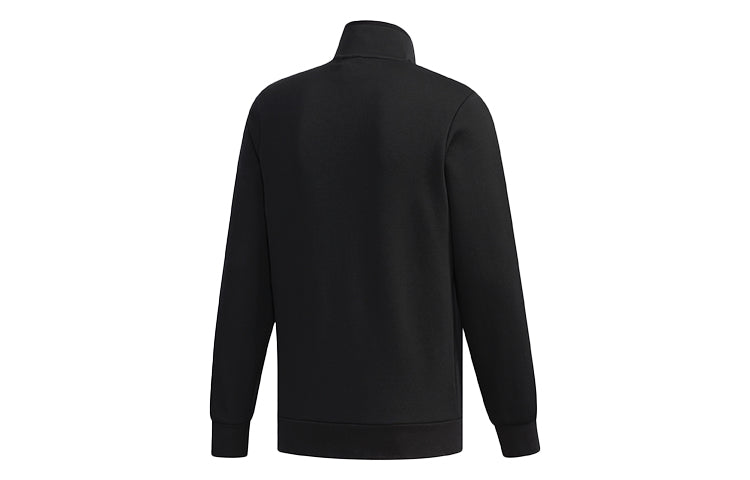 adidas AI TT DK Casual Sports Zipper Stand Collar Jacket Black EH3808