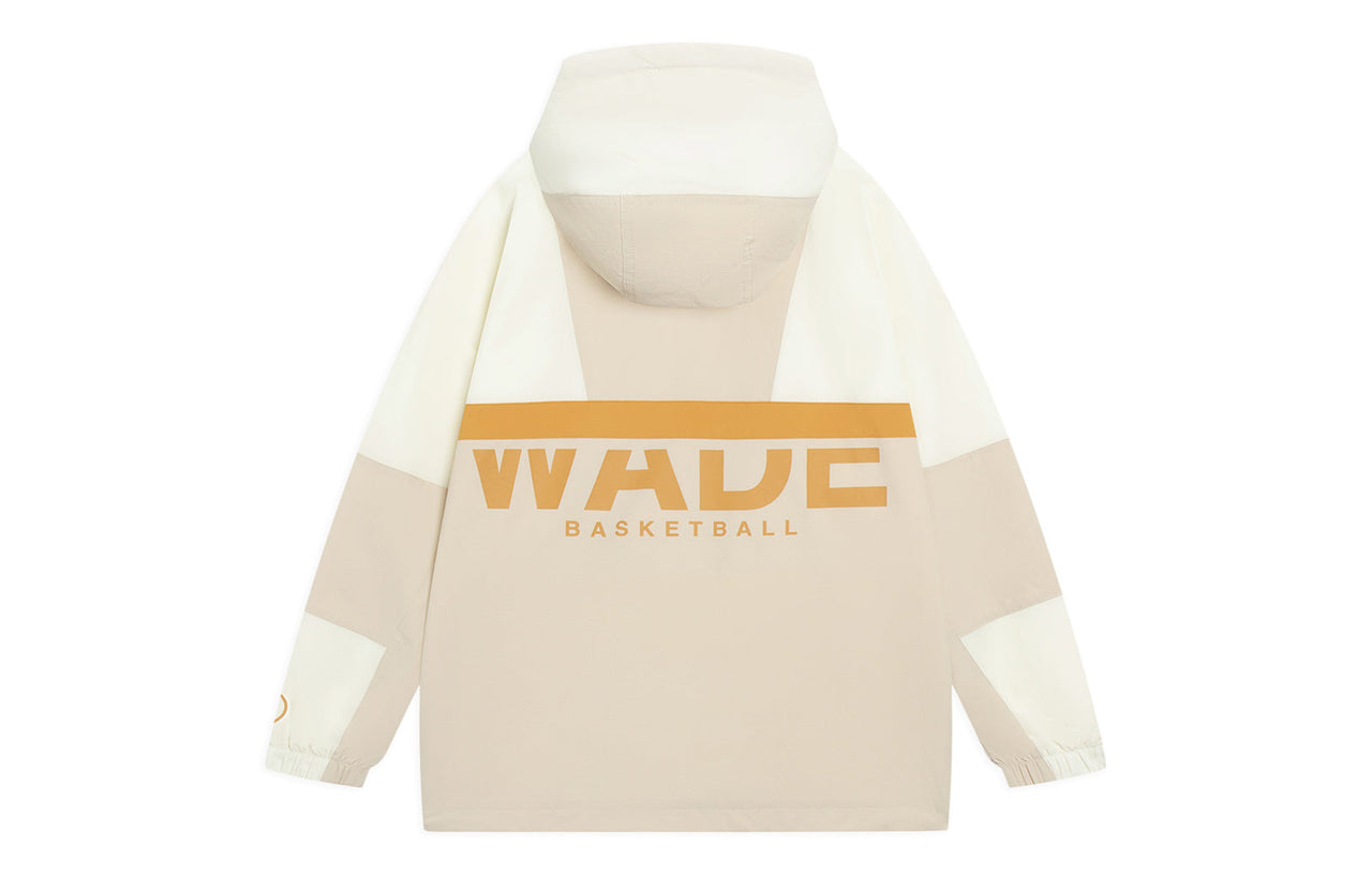 Li-Ning Way Of Wade Graphic Windbreaker 'Creamy White' AFDT085-7
