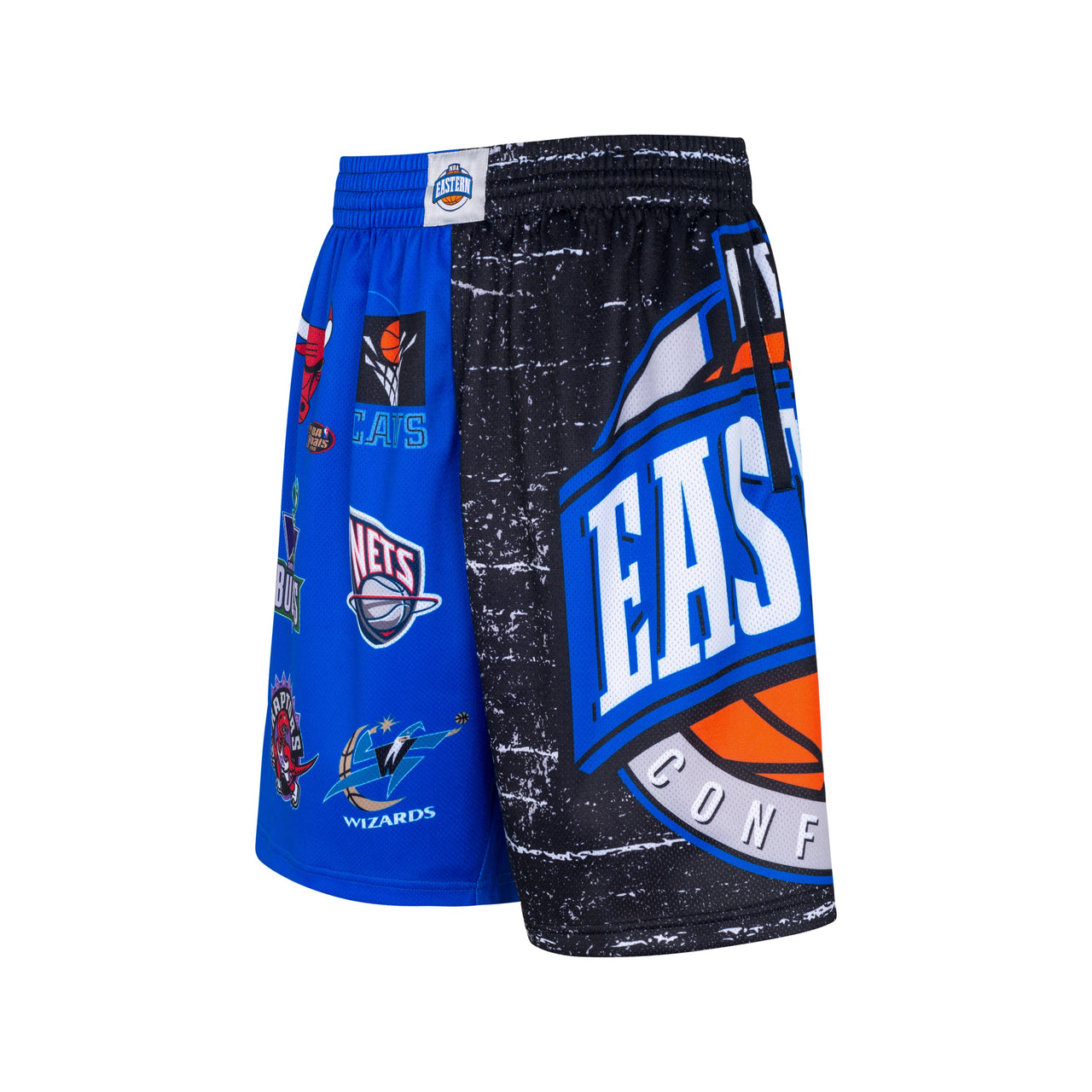 Mitchell & Ness x NBA All Star East Jumbotron 3.0 Shorts 'Black Blue' PSHR4984-ASEYYPPPMTWH