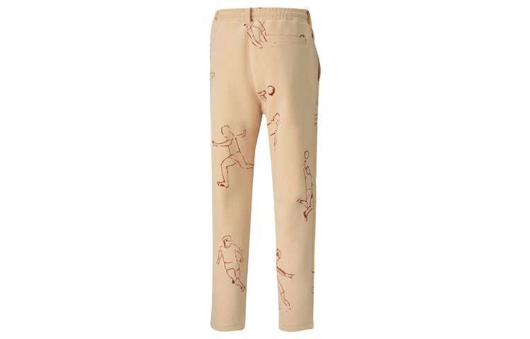 PUMA X KS TAILORED PANTS Knit Long Pants Peach 598437-12