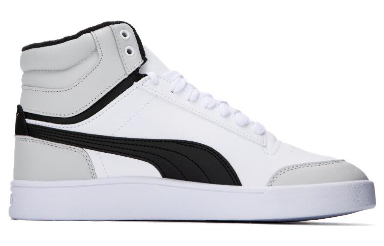 PUMA Shuffle Mid WTR 'White Black' 385551-03