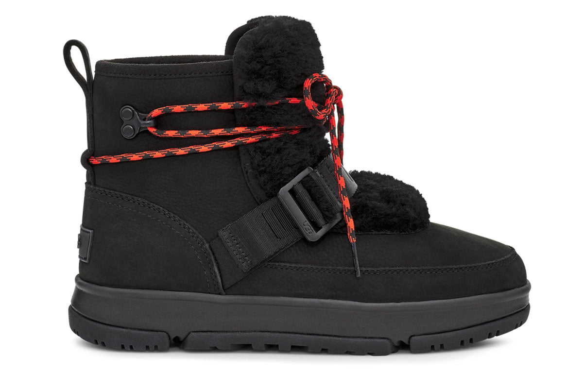 (WMNS) UGG Classic Weather Hiker Fleece Lined Black 1112477-BLK