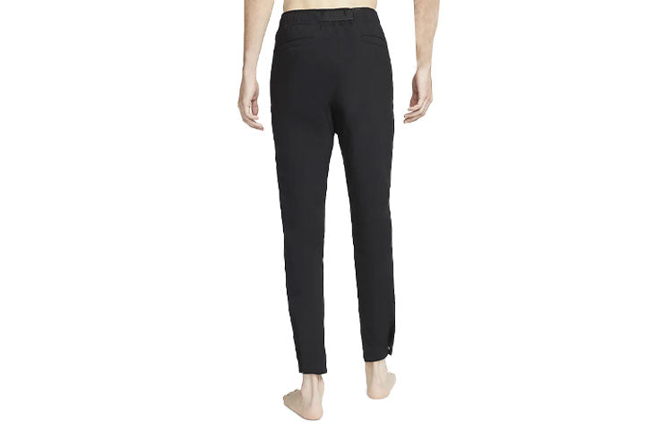 Men's Nike x MMW Crossover SS22 Elastic Waist Solid Color Casual Long Pants/Trousers Autumn Black DD9433-010