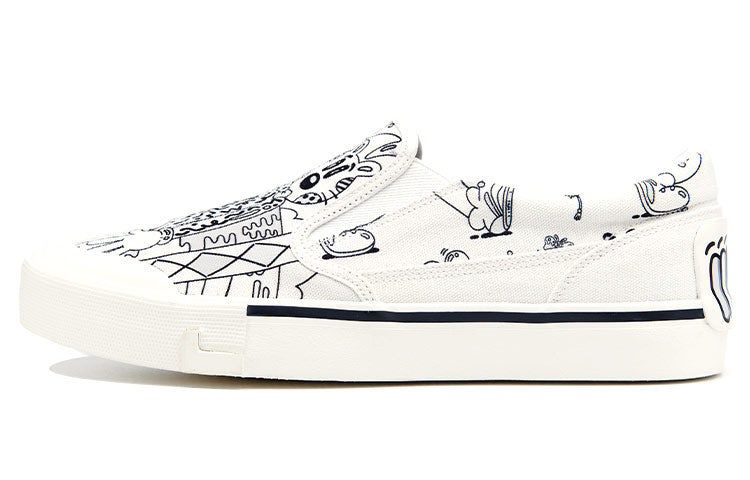 Li-Ning Boogle x Steven Harrington Shoes 'White Black' AECR057-3