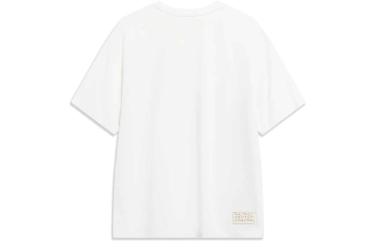 Li-Ning Counterflow Graphic T-shirt 'White' AHST605-1