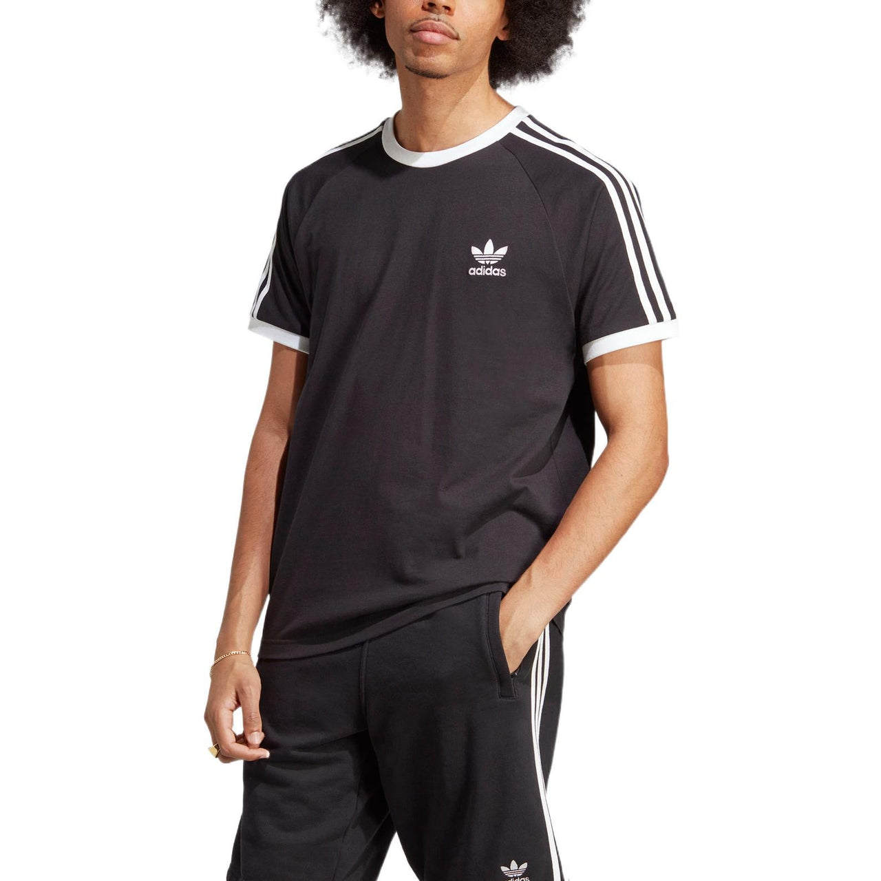 adidas originals Adicolor Classics 3-Stripes Tee 'Black' IA4845
