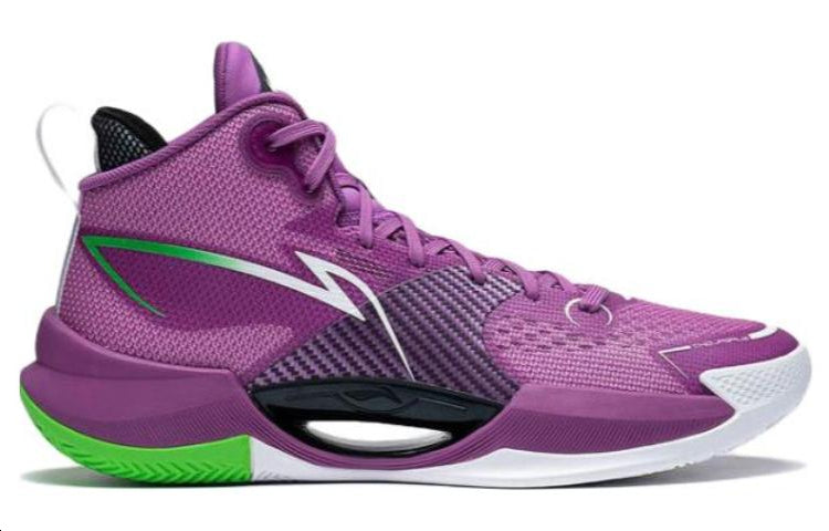Li-Ning Superlight 'Green Purple' ABAS027-16