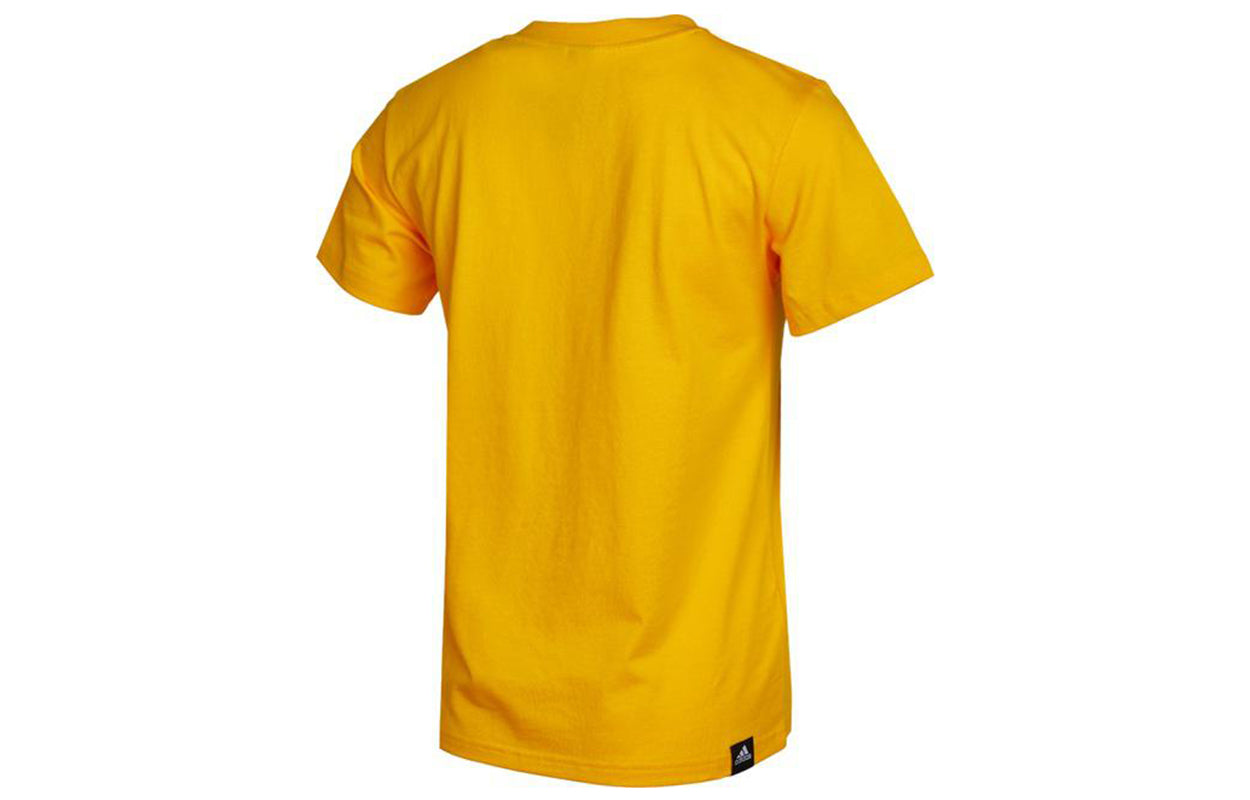 (WMNS) adidas Must Haves Badge Of Sport T-Shirt 'Yellow' HB6600