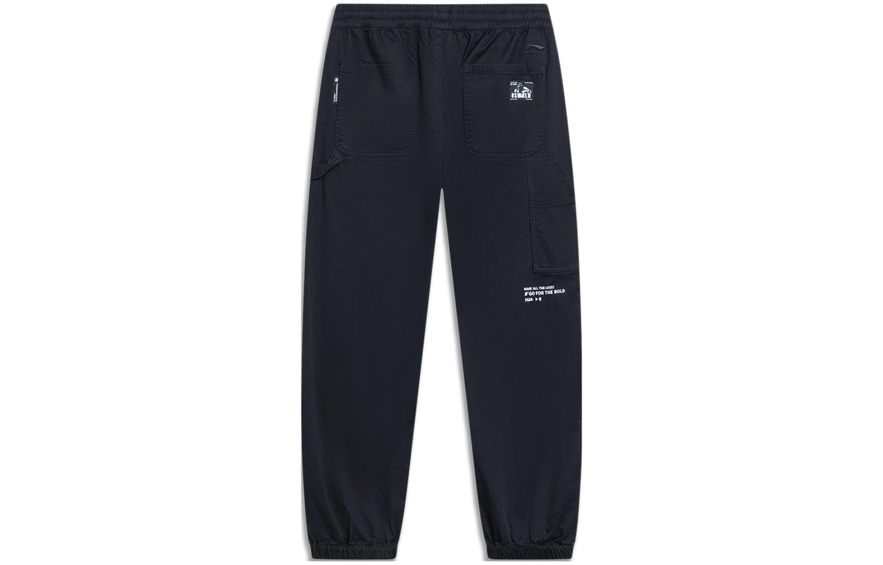 Li-Ning x Disney Oswald Graphic Joggers Pants 'Black' AKXT085-2
