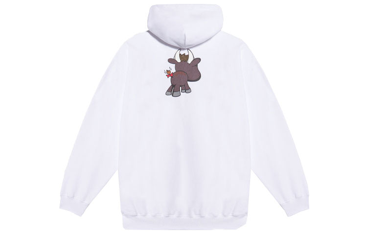Balenciaga SS21 Small Pattern Cartoon Printing Unisex White 578135TJVE69000