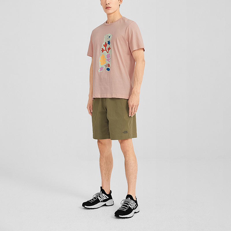 THE NORTH FACE Graphic T-Shirt 'Pink' NF0A4UDM-UBF