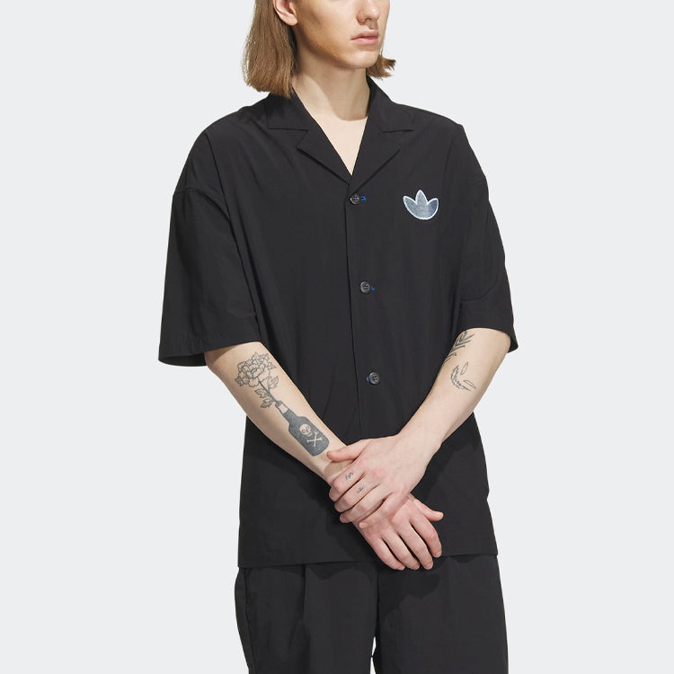 adidas Originals Short Sleeve Shirts 'Black' IK8626