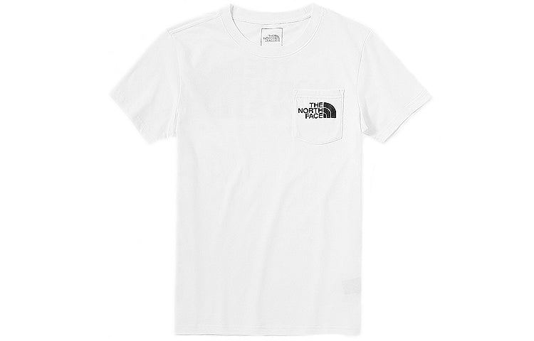 Men's THE NORTH FACE Pocket Logo Short Sleeve Version White NF0A46J3FN4