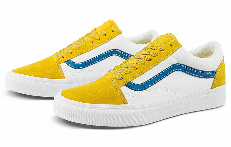 Vans Old Skool White/Yellow/Blue VN0A38G19XF