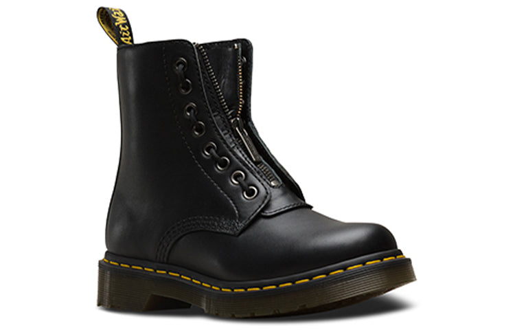 (WMNS) Dr. Martens 1460 Pascal Front Retro High Top Martin boots Black 23863001