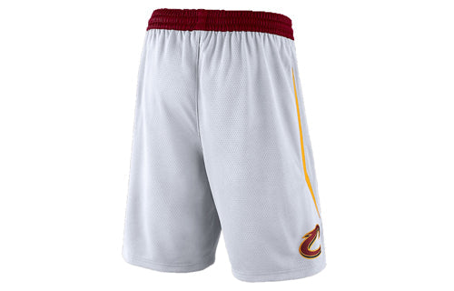 Nike NBA Cleveland Cavaliers Association Swingman Shorts 'White Red' 866791-100