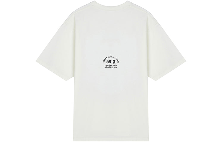 New Balance x A Bathing Ape T-Shirt 'White' BATE2000-IVX