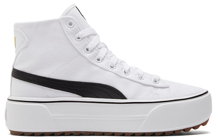 (WMNS) PUMA Kaia Mid CV 'White Black' 384409-01