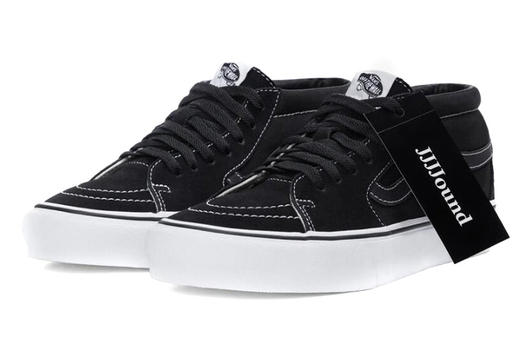 Vans x JJJJound Sk8-Mid Vault LX 'Black' VN0A7TNH2D9