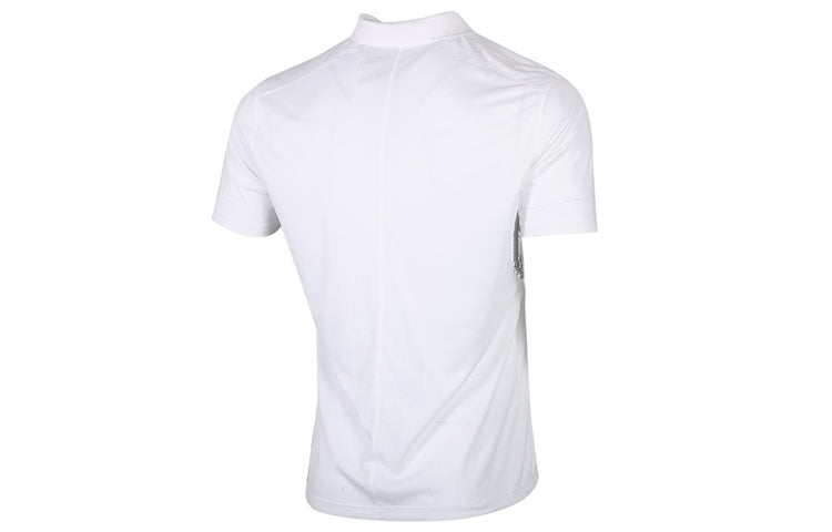 Nike Dri-fit Victory Logo Quick Dry Breathable Sports Short Sleeve Polo Shirt White BV0355-100