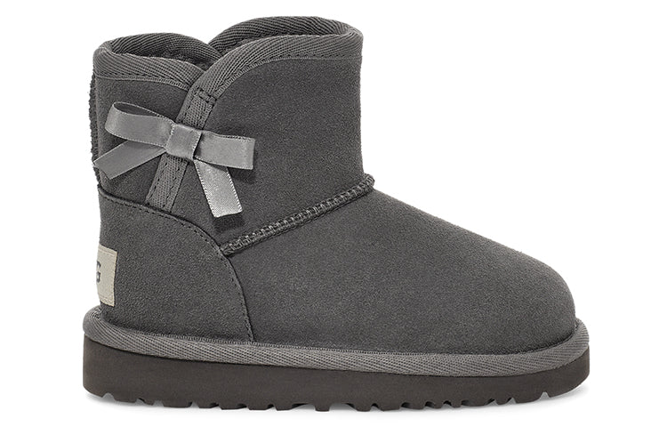 UGG Idris Fleece Lined Snow Boots Big Boys Gray 1118888K-CHRC