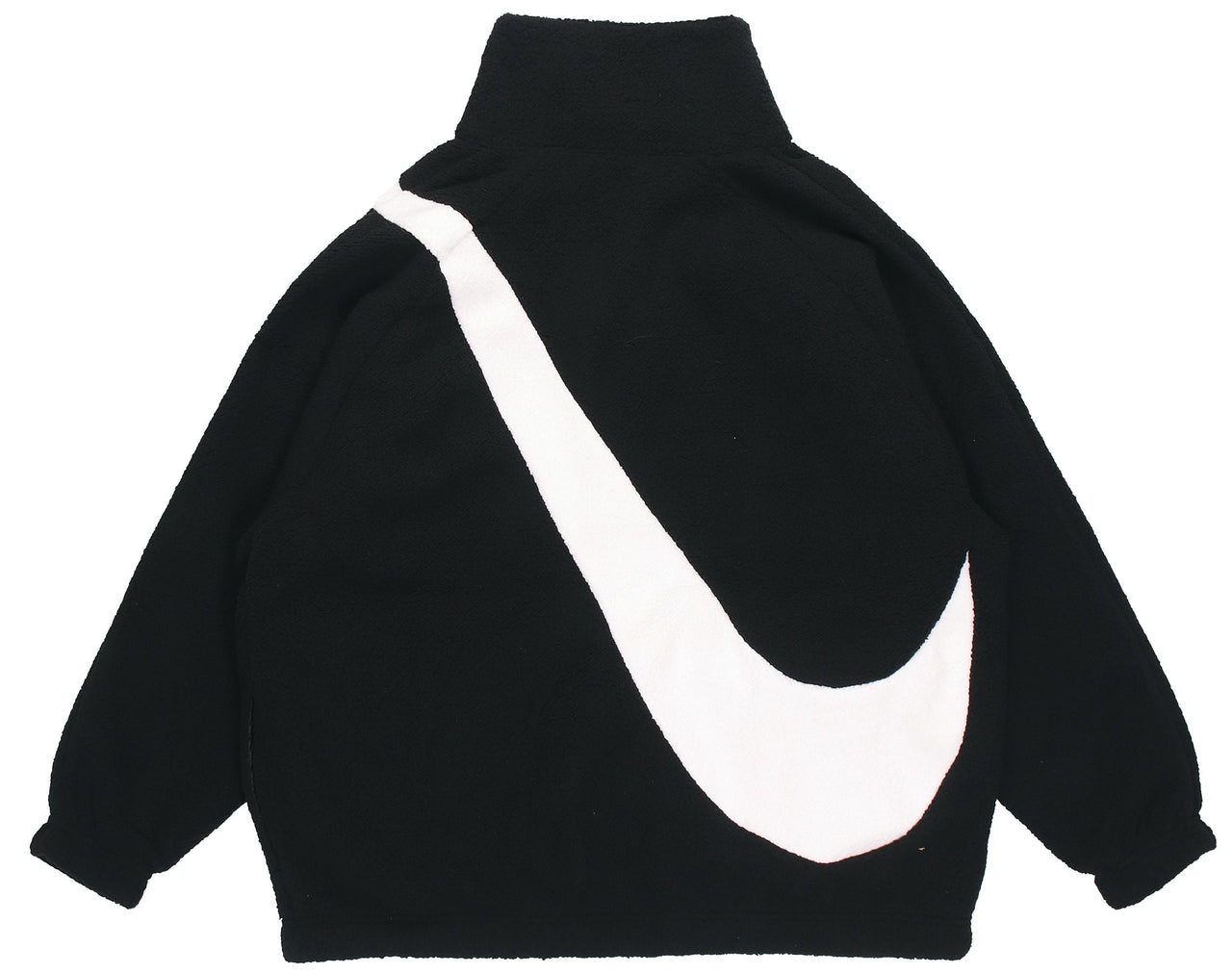 (WMNS) Nike Large Logo Reversible lamb's wool Jacket Black CZ4064-010