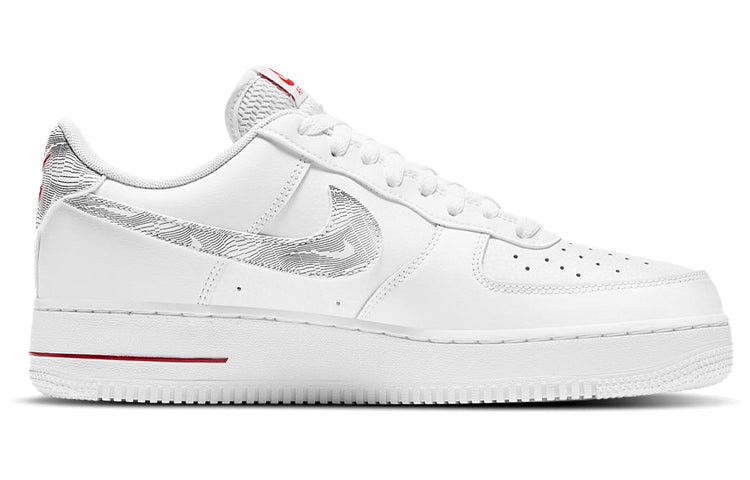 Nike Air Force 1 Low 'Topography Pack - White University Red' DH3941-100