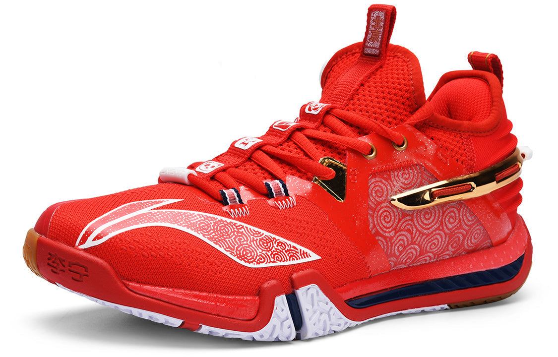 (WMNS) Li-Ning Ground Flying 'Red Blue' AYAR008-2